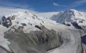 Monte Rosa-Gletscher