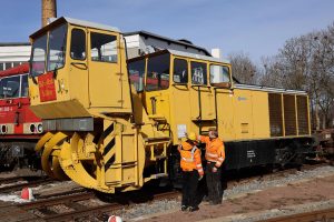 ©Foto: Christian Wodzinski | 2021 | railmen Auszubildende Konstantin Kirsch und Tim Allgaier (Dampflokverein Glauchau)