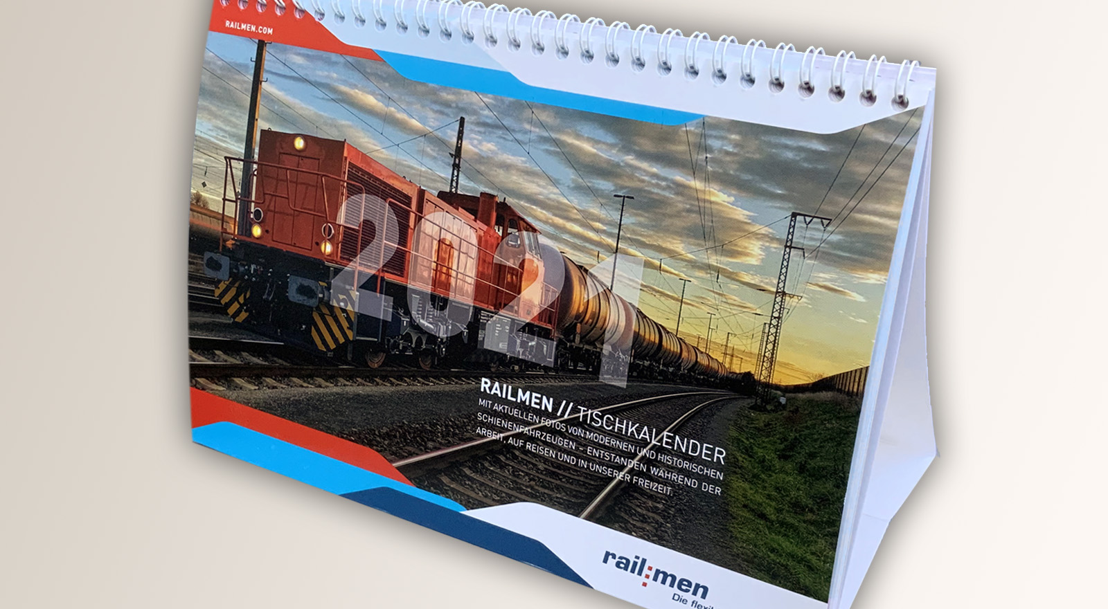 railmen Titelblatt Kalender 2021