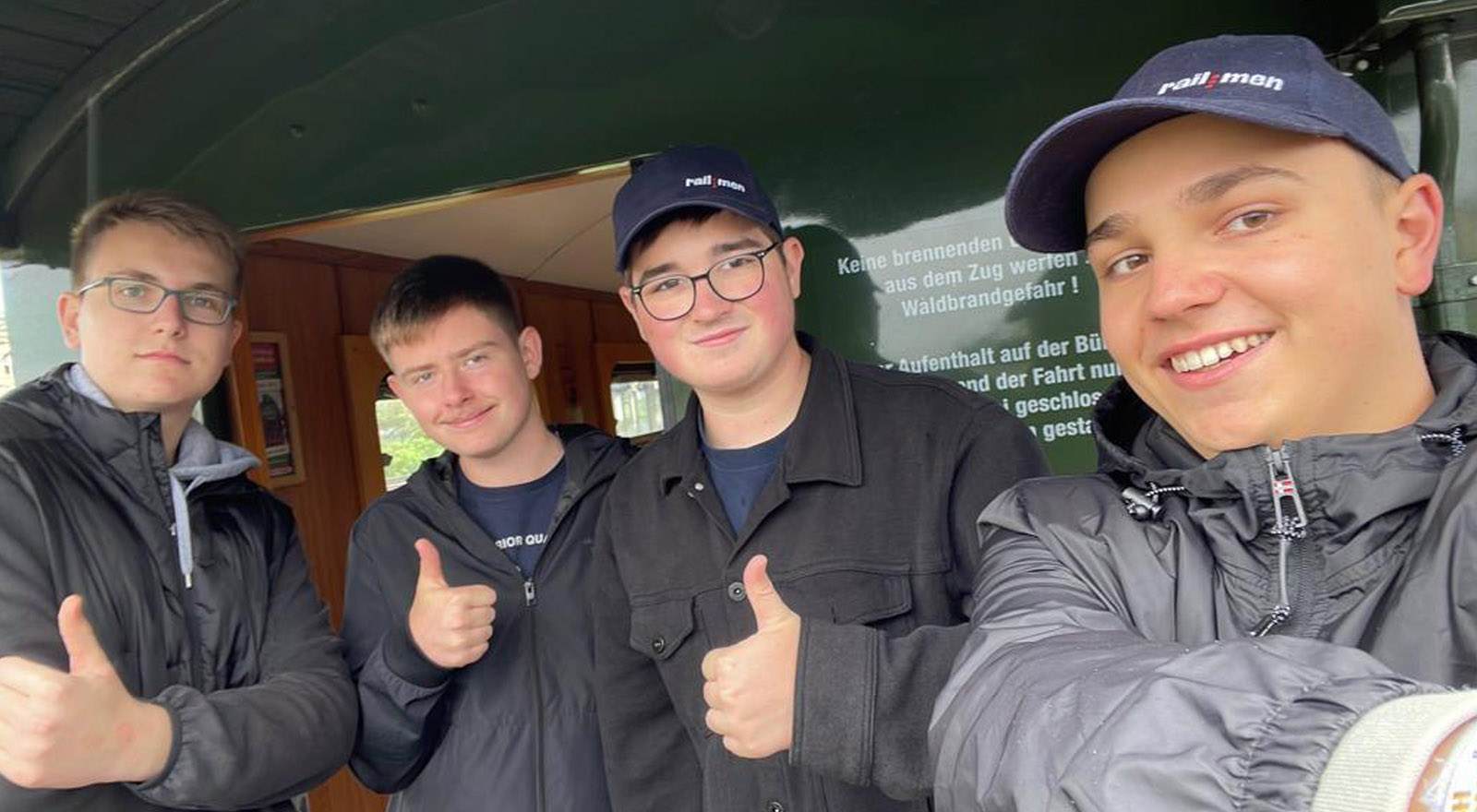 ©Foto: railmen-Azubis | Auf Erkundungstour zum Ausbildungsstart