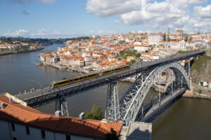 ©Foto: André Rosendahl | railmen | Porto – BRÜCKE PONTE DOM LUÍS I ÜBER DEM FLUSS DOURO