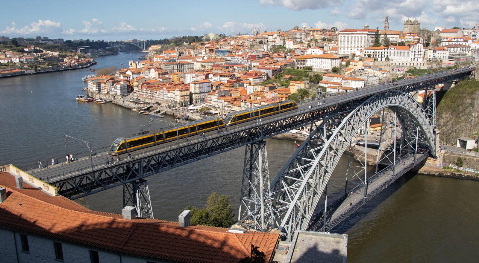 ©Foto: André Rosendahl | railmen | Porto – BRÜCKE PONTE DOM LUÍS I ÜBER DEM FLUSS DOURO