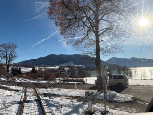 ©FOTO: LEVIN GOGALLA | RAILMEN-LOKFÜHRER | Einsatz bei der Bayerischen Regionalbahn (BRB) | Gleisbogen Richtung Tegernsee